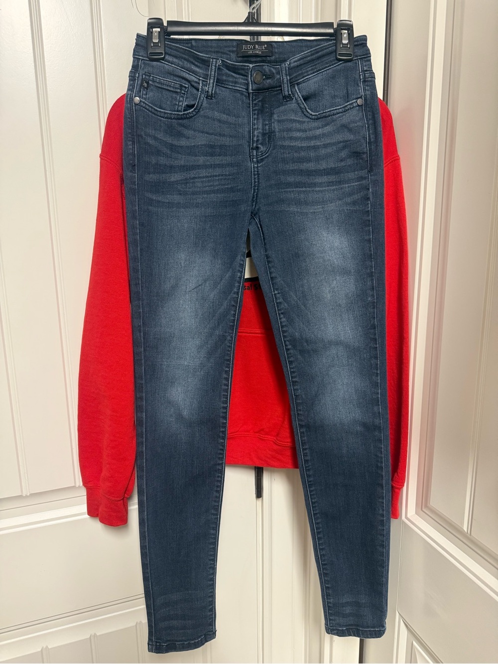 Judy Blue Faded Dark Blue Skinny Jeans
